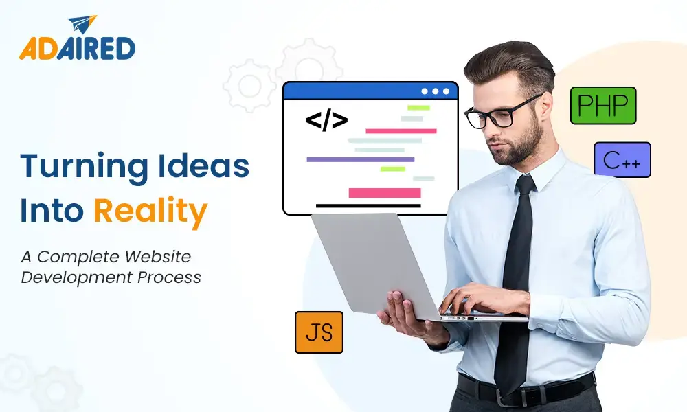 Turning Ideas Into Reality- A Complete Website Development Process