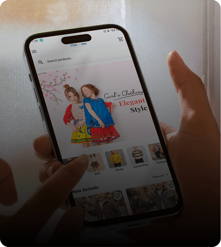 Minime Kidz – Kids’ Wear Shopping App
