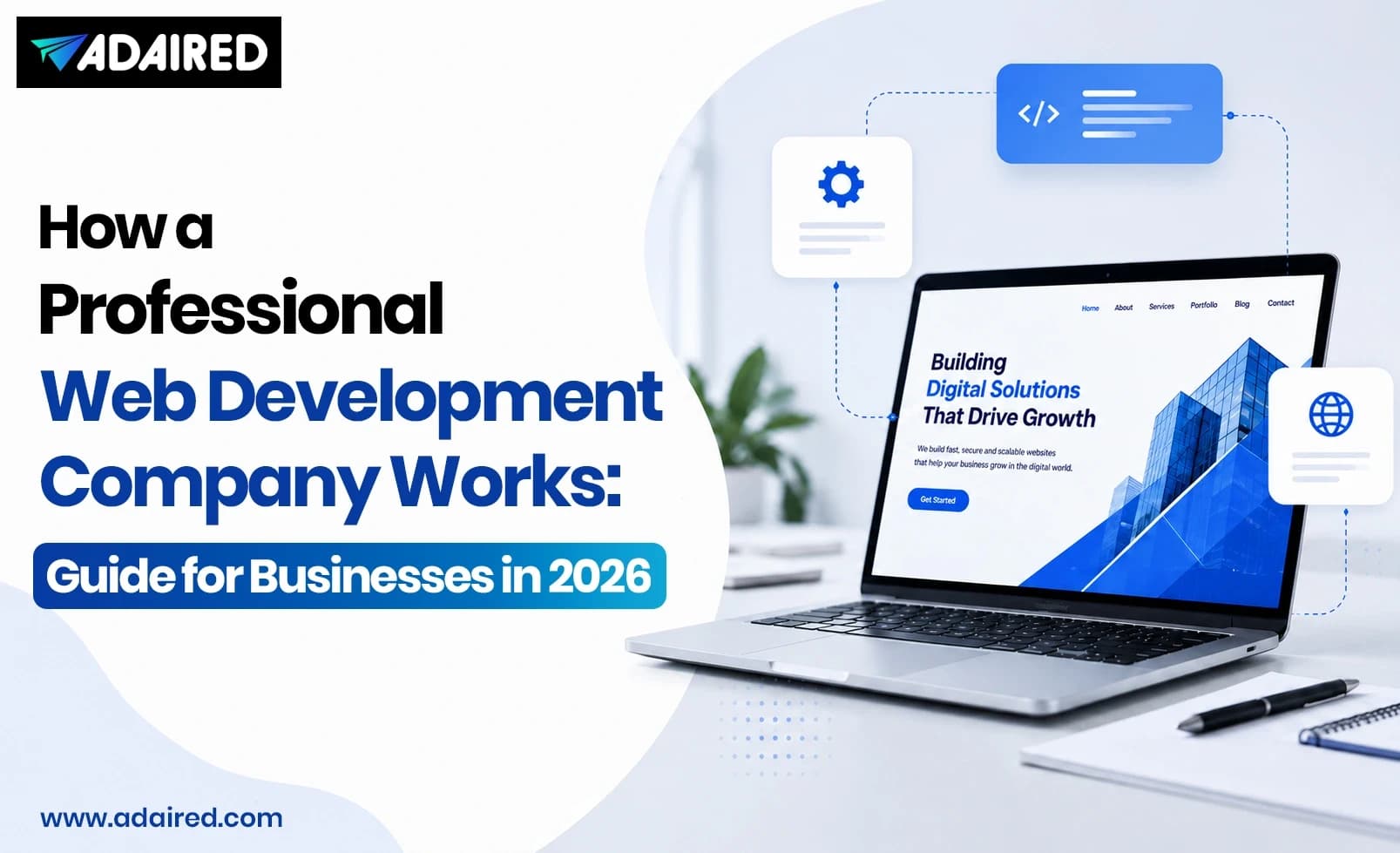 How a Professional Web Development Company Works: Guide for Businesses in 2026